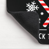 Christmas Candy Cane Heart Holiday Family Matching Mousepad (Ecke)