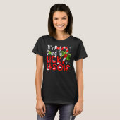 Christmas Candy Cane It's Not Going To Lick Itsel T-Shirt (Vorne ganz)