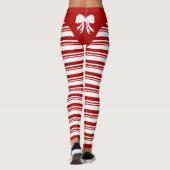 Christmas Candy Cane Leggings (Rückseite)