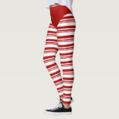Christmas Candy Cane Leggings (Links)
