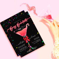 Christmas Candy Cane Martini Boozy Bachelorette