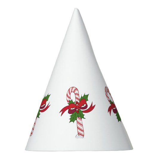 Christmas Candy Cane Partyhütchen (Rechts)