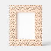 Christmas Candy Cane Pattern 12x18 Geätzte Rahmen (Vorderseite)