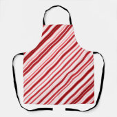 Christmas Candy Cane Schürze (Vorderseite)