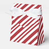 Christmas Candy Cane Stripes Geschenkschachtel (Vorderseite)