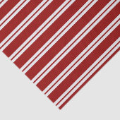 Christmas Candy Cane Stripes Seidenpapier (Ausschnitt)