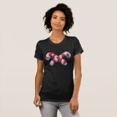 Christmas Candy Cane T-Shirt (Vorne ganz)