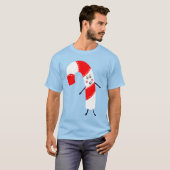 Christmas Candy Cane T-Shirt (Vorne ganz)