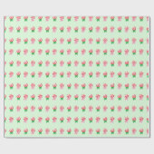 Christmas Candy Cane Wirbel Pattern Geschenkpapier (Flach)