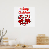 Christmas Candy Canes Poster (Küche)