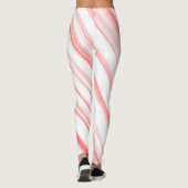 Christmas Candy Compression Spandex Leggings (Rückseite)