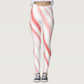 Christmas Candy Compression Spandex Leggings (Vorderseite)