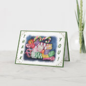 CHRISTMAS CANDY DANKESKARTE (Vorderseite)