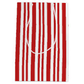 Christmas Candy Monogram Mittlere Geschenktüte (Rückseite)