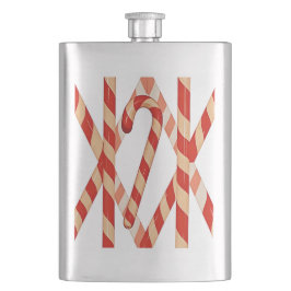 Christmas Candy Red White Vector Design Flachmann