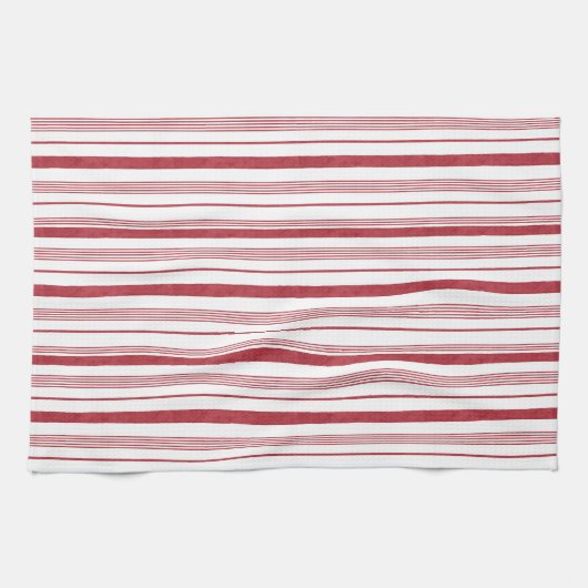 Christmas Candy Striped Kitchen Towels Geschirrtuch (Horizontal)