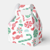 Christmas Candy Three ist Sweet 3. Geburtstag Geschenkschachtel (Rückseite)