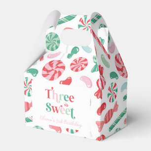 Christmas Candy Three ist Sweet 3. Geburtstag Geschenkschachtel