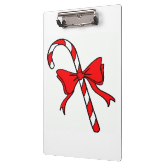 CHRISTMAS CANDYCANE KLEMMBRETT (Links)