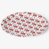 CHRISTMAS CANDYCANE PAPPTELLER (Schrägansicht)
