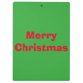 CHRISTMAS CANDYCANES KLEMMBRETT (Rückseite)