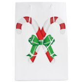 CHRISTMAS CANDYCANES MITTLERE GESCHENKTÜTE (Vorderseite)