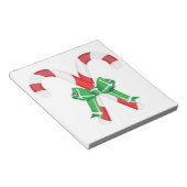 CHRISTMAS CANDYCANES NOTIZBLOCK (angewinkelt)