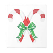 CHRISTMAS CANDYCANES NOTIZBLOCK (Vorderseite)
