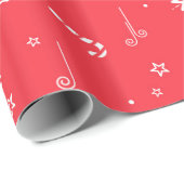 Christmas Cane Geschenkpapier (Rolleneckpunkt)