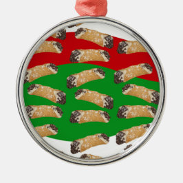 Christmas Cannoli Ornament Aus Metall