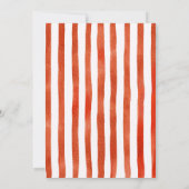 Christmas Car and Tree Gender Reveal Invitation Einladung (Rückseite)