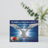  christmas card 2022 postkarte (Stehend Vorderseite)