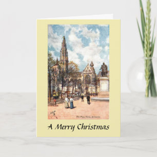 Christmas Card - Antwerp, Belgium Karte