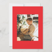 Christmas Card Einladung (Rückseite)