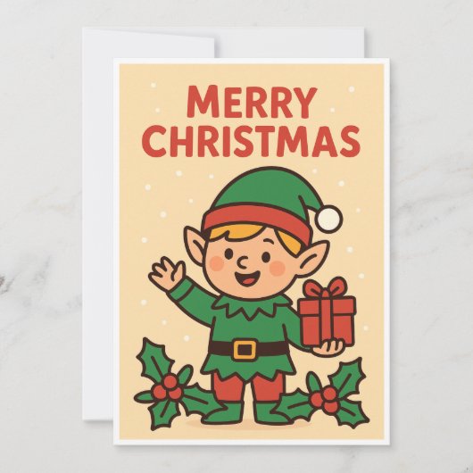 Christmas card feiertagskarte (Vorderseite)