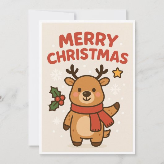 Christmas card feiertagskarte (Vorderseite)