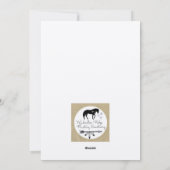 Christmas Card Feiertagskarte (Rückseite)