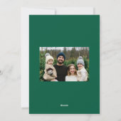 Christmas Card Feiertagskarte (Rückseite)