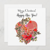 Christmas Card! Feiertagskarte (Vorne/Hinten)