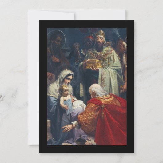 Christmas Card for Epiphany Mitteilungskarte (Vorderseite)