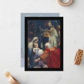 Christmas Card for Epiphany Mitteilungskarte (Vorderseite/Rückseite Beispiel)