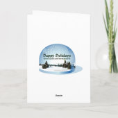 Christmas Card For Nephew Feiertagskarte (Rückseite)