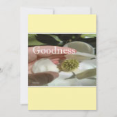 christmas card --Goodness Feiertagskarte (Vorderseite)