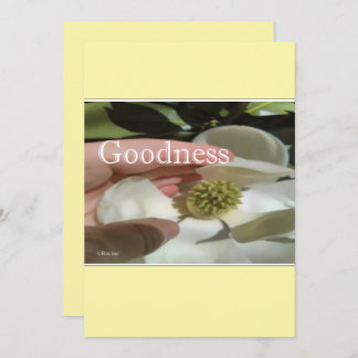 christmas card --Goodness Feiertagskarte