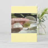 christmas card --Goodness Feiertagskarte (Stehend Vorderseite)