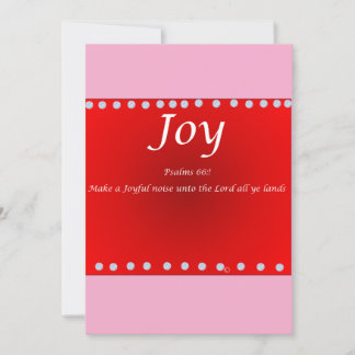 Christmas card -Joy Feiertagskarte