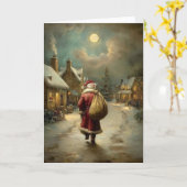 Christmas Card Karte (Gelbe Blume)