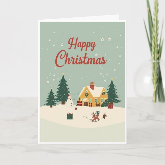 Christmas card karte (Vorderseite)