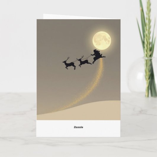 christmas Card Karte (Rückseite)