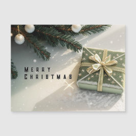 Christmas card magnetkarte